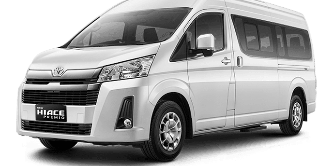 2 hiace premio white